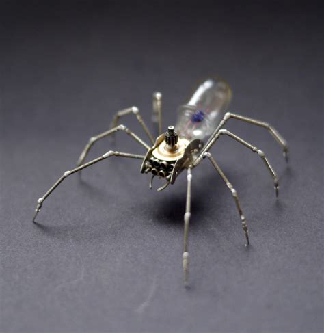 Mechanical Spider No 33 by AMechanicalMind on DeviantArt