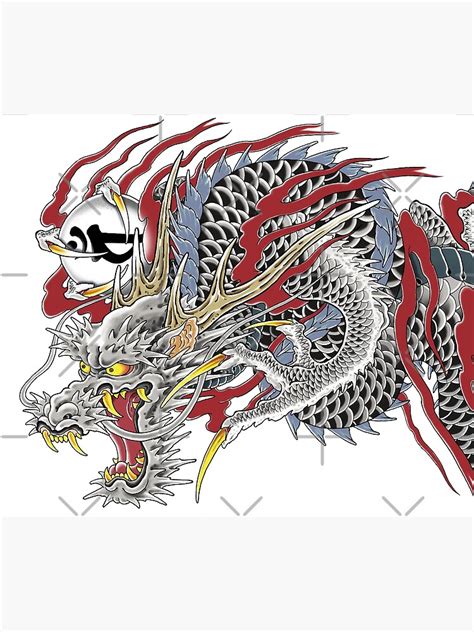 "Kazuma Kiryu Dragon Tattoo horizontal" Photographic Print by thehollowpoint | Redbubble