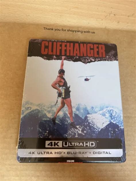 CLIFFHANGER 4K UHD Blu Ray Steelbook NEW & SEALED Sylvester Stallone ...