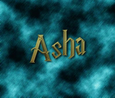 Asha Logo | Free Name Design Tool from Flaming Text