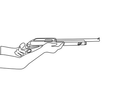 How To Draw A Pump Shotgun