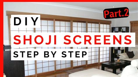 HOW A JAPANESE STYLE SHOJI SCREEN IS MADE PART 2 - YouTube