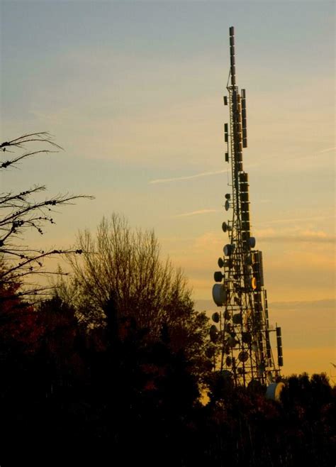 a tower with many different types of antennas 27097806 Stock Photo at ...