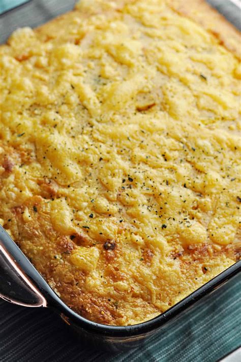 Sweetcorn Bake (Corn Casserole with Cream Cheese) - Savory With Soul