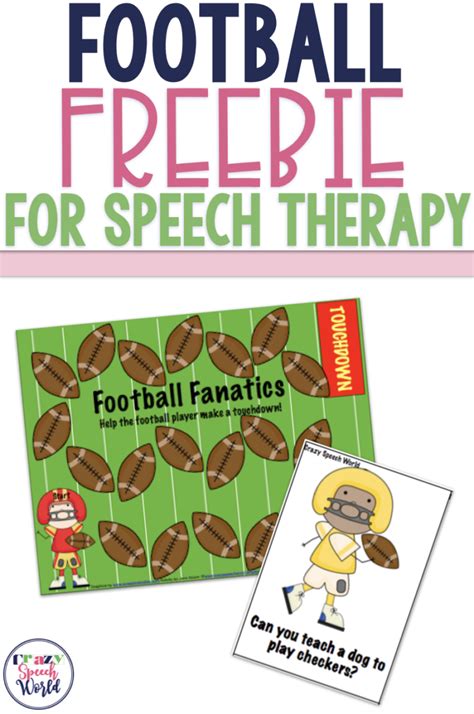 Football Listening Comprehension Freebie - Crazy Speech World