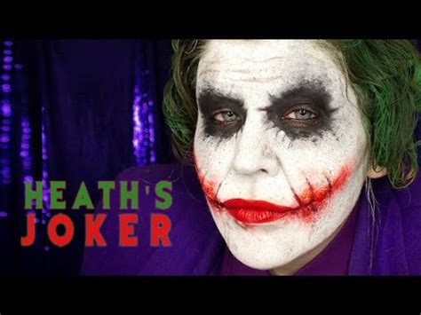 The Joker Heath Ledger Makeup Tutorial | Saubhaya Makeup