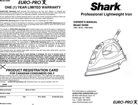 Shark Gi468 Owners Manual ManualsLib Makes It Easy To Find Manuals Online!