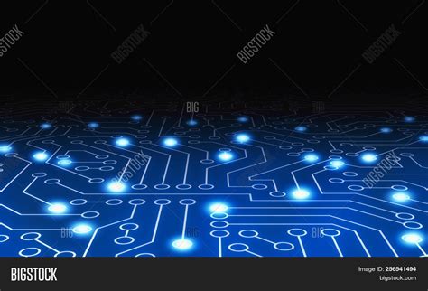 Blue Circuit Board Image & Photo (Free Trial) | Bigstock