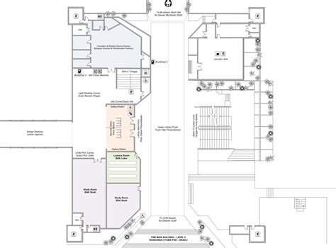 Library Floor Plan | Perpustakaan Sultanah Bahiyah