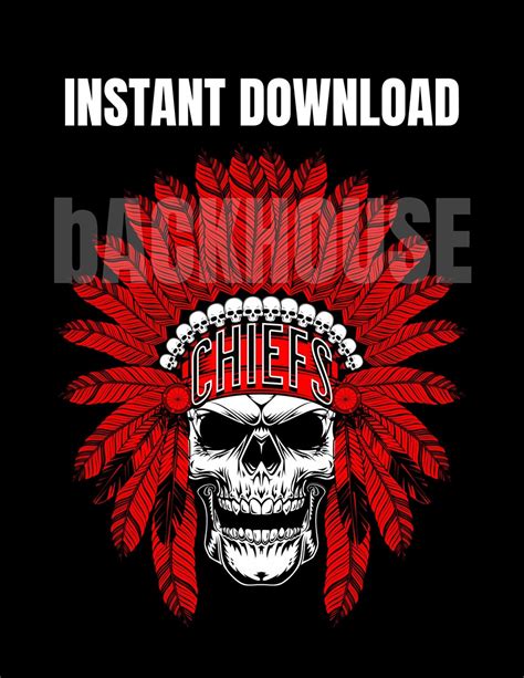 Chiefs Instant Download PDF Jpeg PNG Digital Download - Etsy