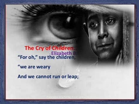 The Cry of the Children (poem) - Alchetron, the free social encyclopedia