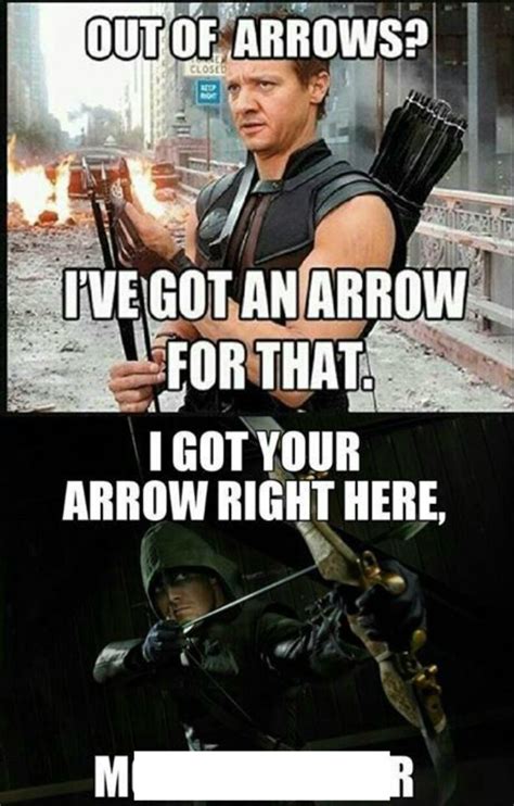 10 Most Hilarious Green Arrow Vs Hawkeye Memes Of All Time