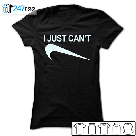 I just can't symbol nike swoosh down reverse Shirt, Hoodie