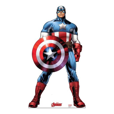 Advanced Graphics Captain America Avengers Animated Standup & Reviews | Wayfair