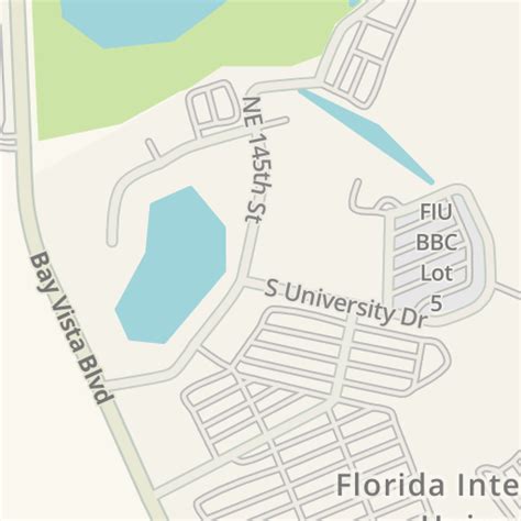 Fiu Biscayne Bay Campus Map