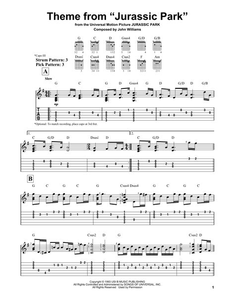 Theme From Jurassic Park | Sheet Music Direct