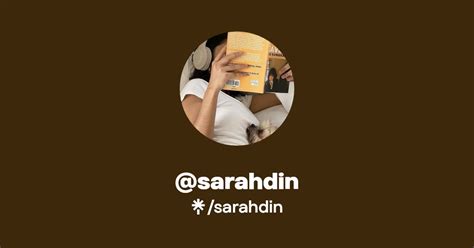 sarahdin | Instagram | Linktree