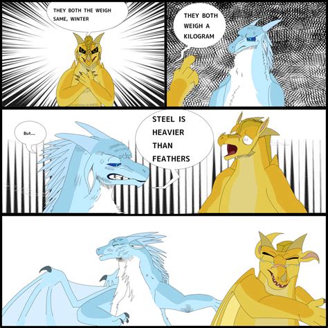 Winter and Qibli have a friendly debate : r/WingsOfFire