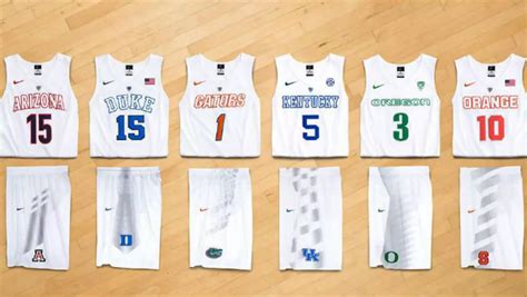 11 Best 2015 NCAA Basketball Jerseys - XXL