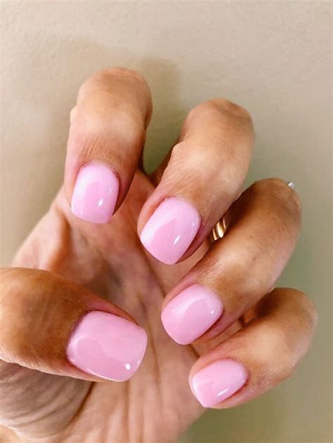 Bubblegum Pink Gel Nails : Gel nails extension quick nail builder pink ...