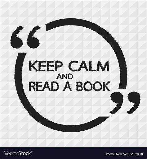 Keep calm and read a book lettering design Vector Image