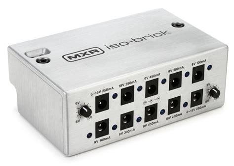 MXR M238 Iso-Brick 10-output Isolated Guitar Pedal Power Supply | Sweetwater