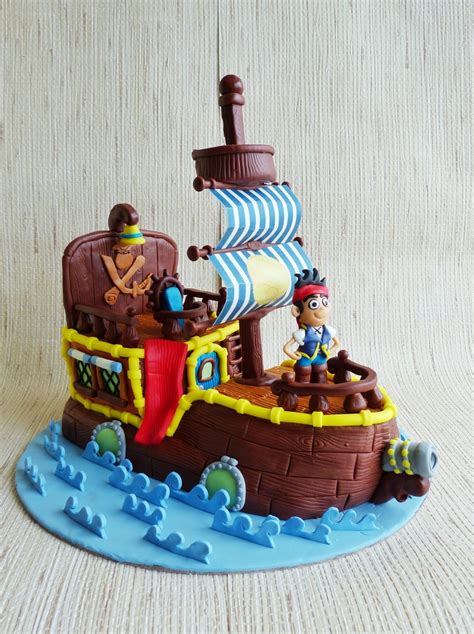 Jake And The Neverland Pirates Ship - CakeCentral.com