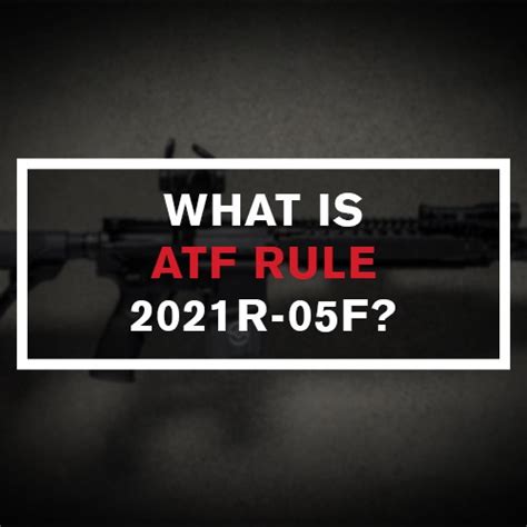 ATF Frame and Receiver Rule