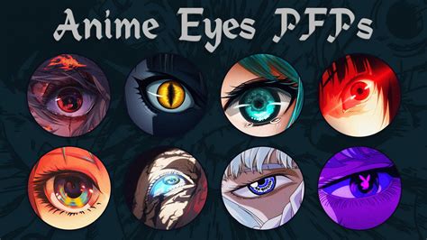 Anime Eyes PFP - Anime Aesthetic PFPs for Facebook, TikTok, IG