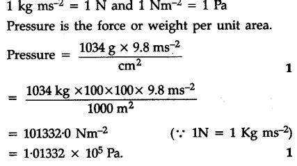 Pressure is determined as force per unit area of the surface. The SI ...