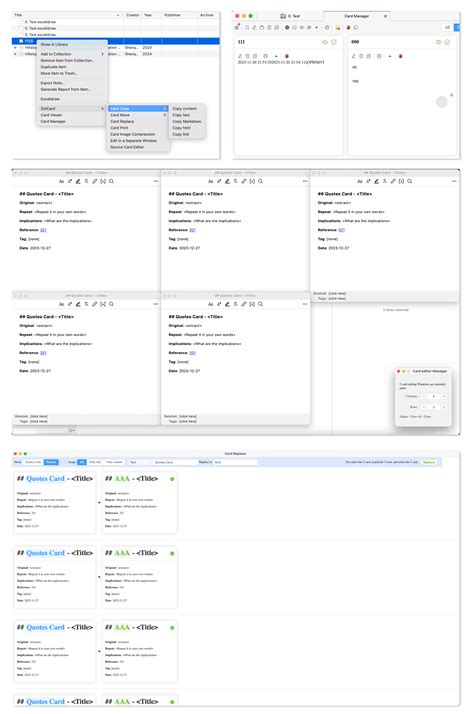 GitHub - 018/zotcard: ZotCard is a plug-in for Zotero, which is a card ...
