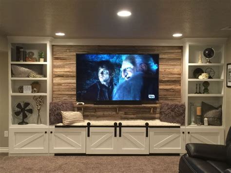 Opulent Wall Unit For 70 Inch Tv As 17 Diy Entertainment Center Ideas ...