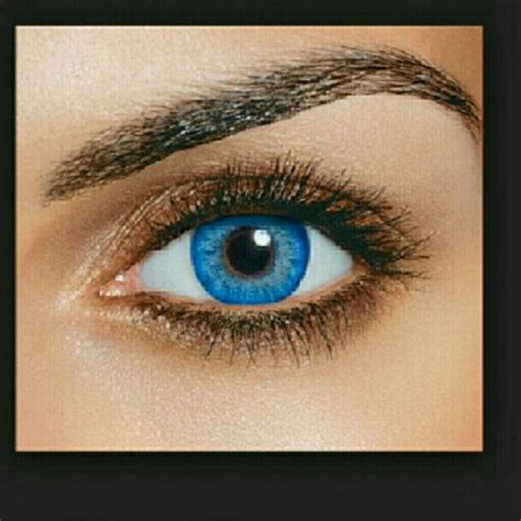 Freshlook Brilliant Blue Contact lenses | Hazel contacts, Blue contacts ...