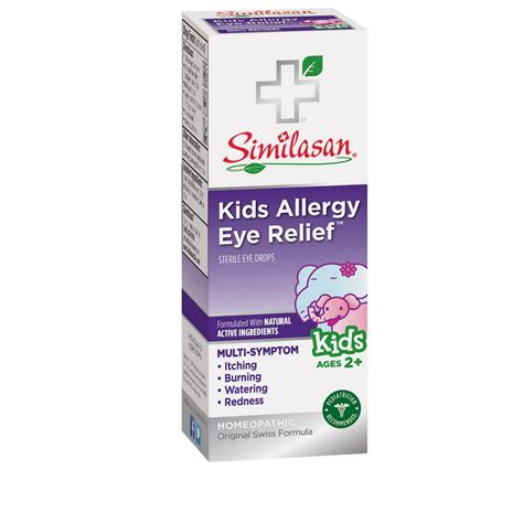 Similasan Kids Allergy Eye Relief Sterile Drops 10 mL - Walmart.com ...