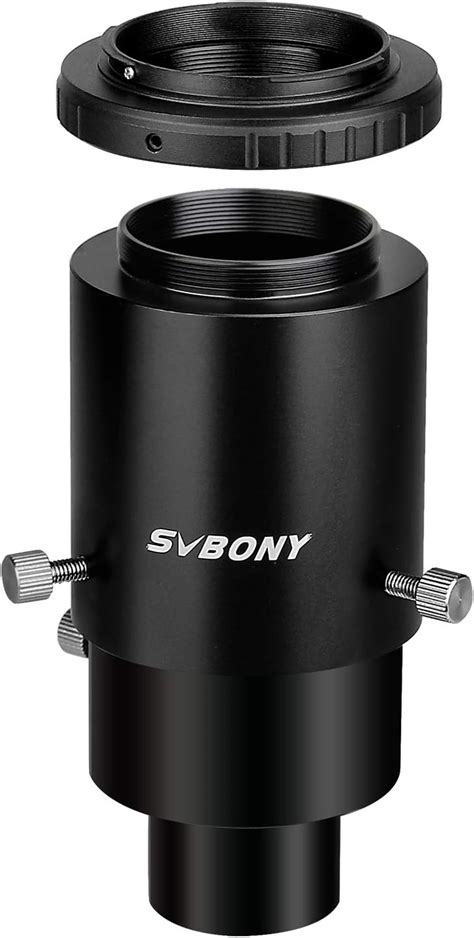 Svbony SV187 Variable Telescope Camera Adapter,Metal Telescope Mount Adapter,Length Adjustable ...