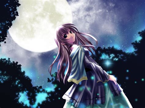 Moon anime girl wallpaper | 1600x1200 | #14863