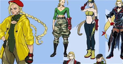 Capcom shows off unused Cammy designs for Street Fighter 6 that didn't ...