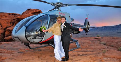 Valley of Fire Las Vegas Helicopter Wedding | Maverick Helicopters