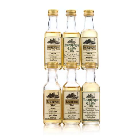 Knappogue Castle Single Malt Miniature x 6 | Whisky Auctioneer