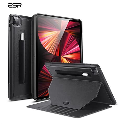 ESR Case Compatible with iPad Pro 11 /12.9(2021) Stand Case Compatible with iPad Rugged ...