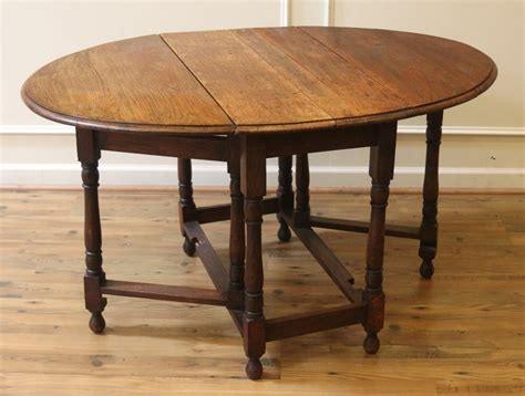 Antique English Oak Drop Leaf Dining Table, Rustic Gate Leg Table, 19th C. For Sale | Antiques ...