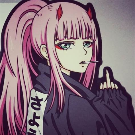 Bad girl Zero Two • icon | Instagram