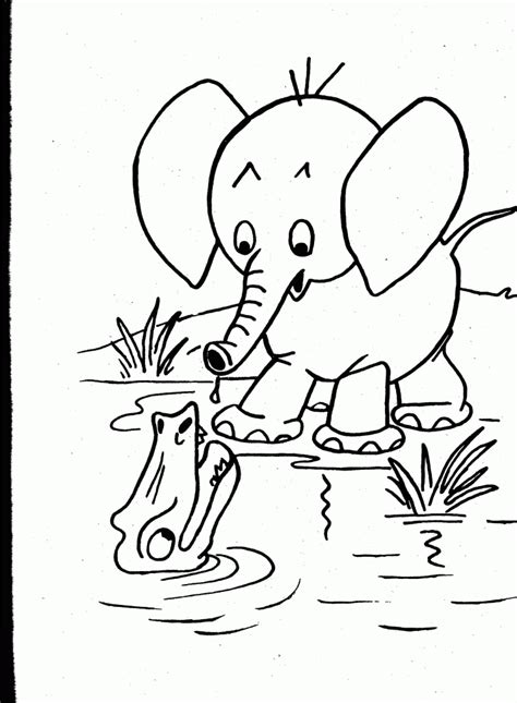 Wild Animals Coloring Pages - Coloring Home