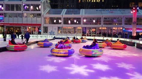 The Ice Bumper Cars In New York Are A Fun Winter Activity