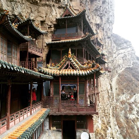 Hanging temple, Datong | Traditional architecture, Datong, House styles