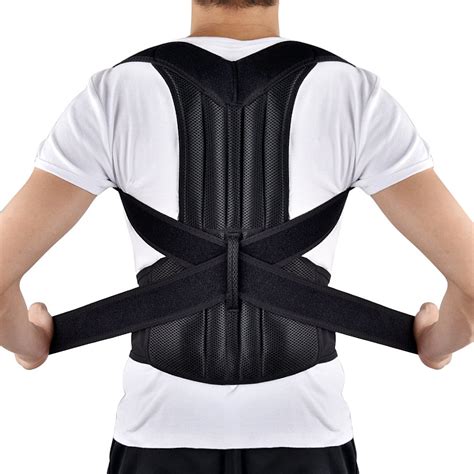 Back Posture Corrector, HailiCare Full Back Brace Shoulder Posture ...