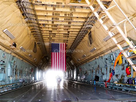 Lockheed C-5 Galaxy, cargo hold interior – Stock Editorial Photo ...