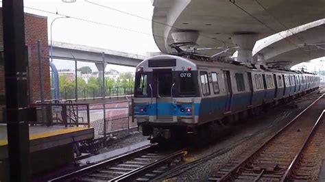 HD MBTA Blue Line at Airport Station - YouTube