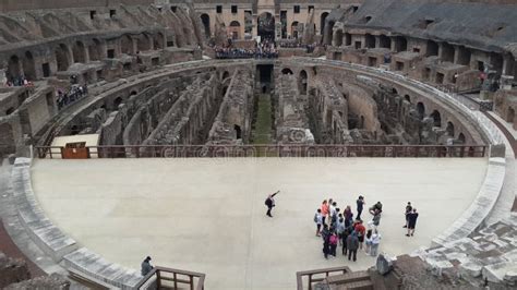 Inside of famous Colosseum editorial photo. Image of culture - 77455841