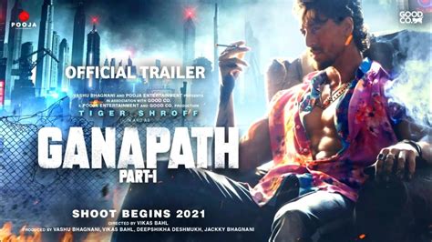 Ganpat Part 1 Official Trailer, Tiger Shroff, Disha Pathani, Tiger ...